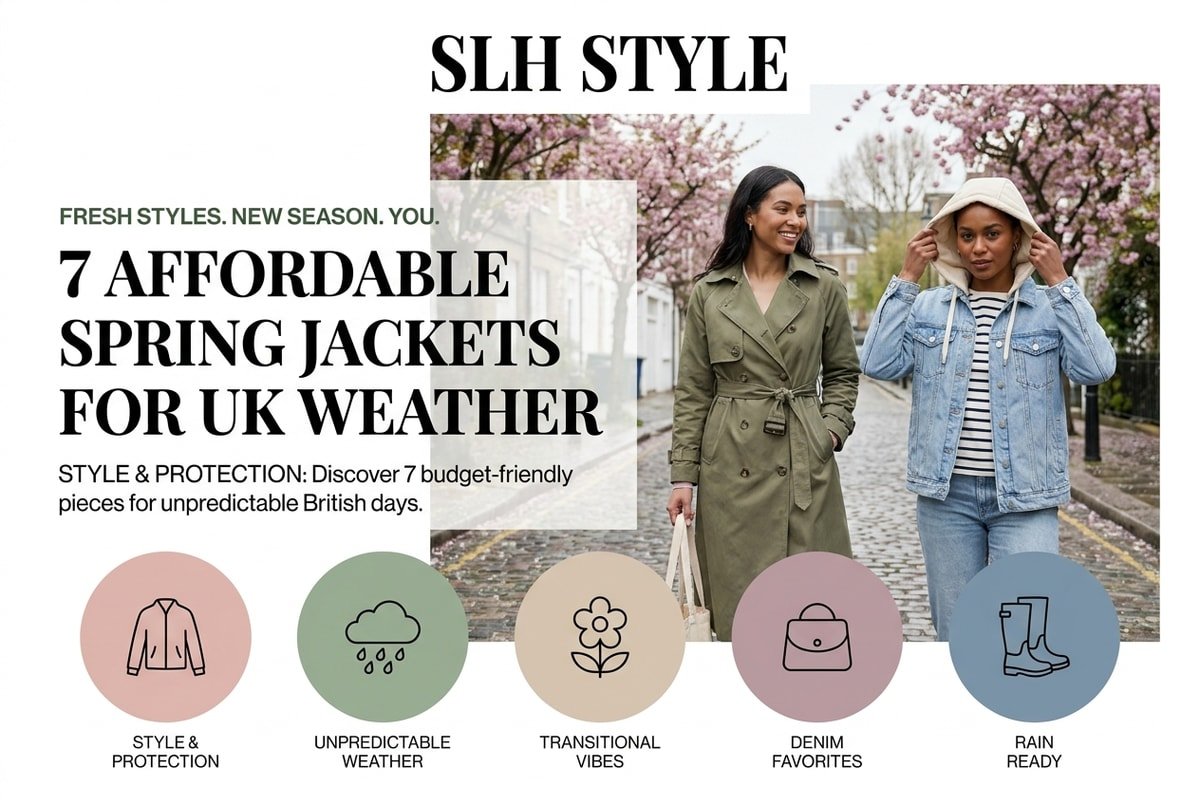 7 Affordable Spring Jackets for UK Weather: Style & Protection