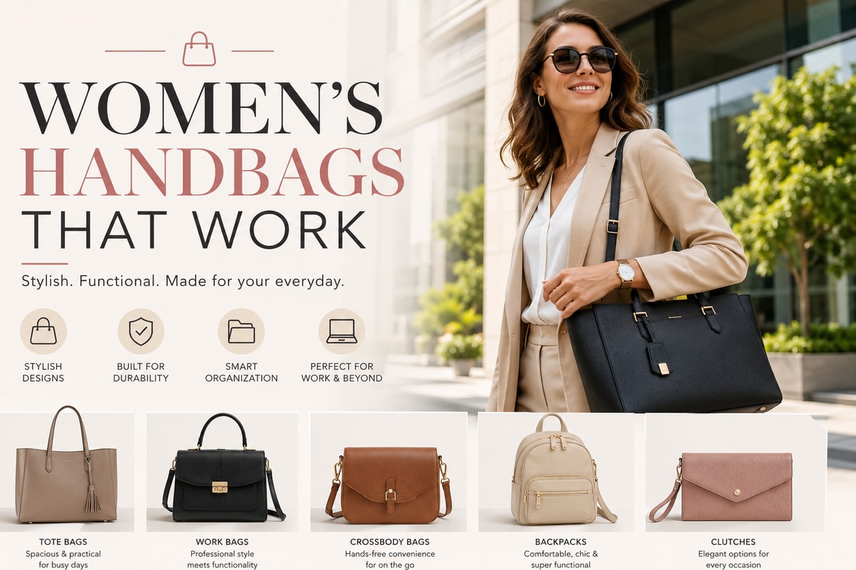 Top 8 Women’s Handbags for Every Occasion From Tote to Clutch
