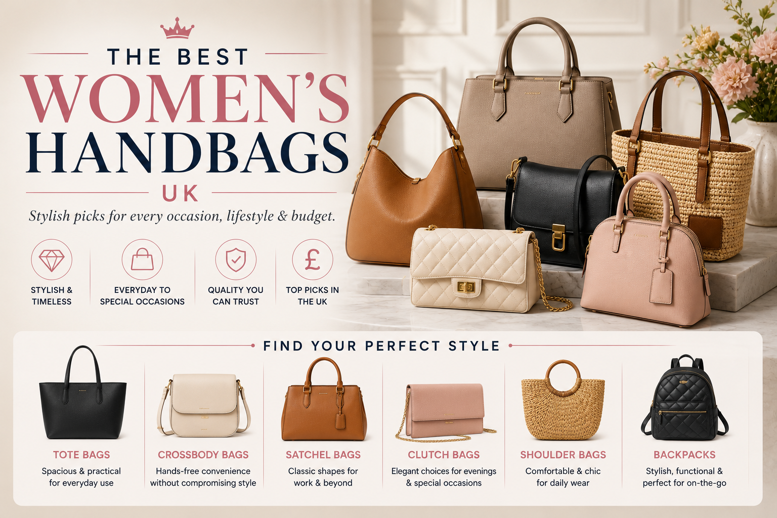 8 Chic Women’s Handbags to Elevate Your UK Summer Style