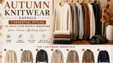 Autumn Knitwear Capsule 7 Essential Styles to Build Your Perfect Wardrobe