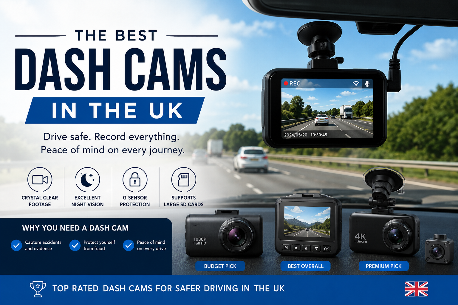 Best Dash Cams UK 7 Essential Road Safety Companions for 2026