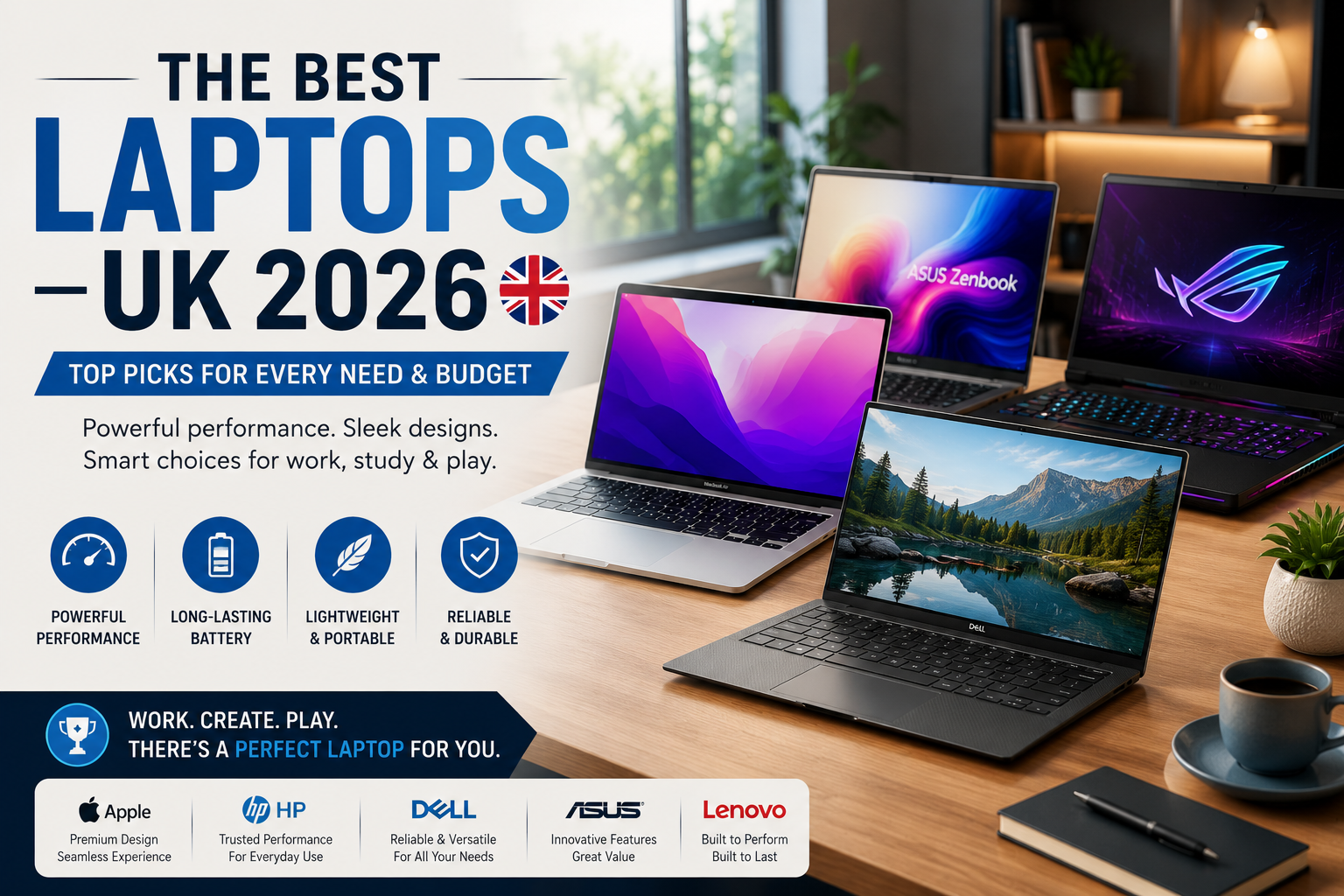 Best Laptops UK 10 Top Picks for Every Budget (2026 Buying Guide)