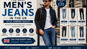 Best Men’s Jeans UK 10 Picks for Every Occasion & Budget (2026 Guide)