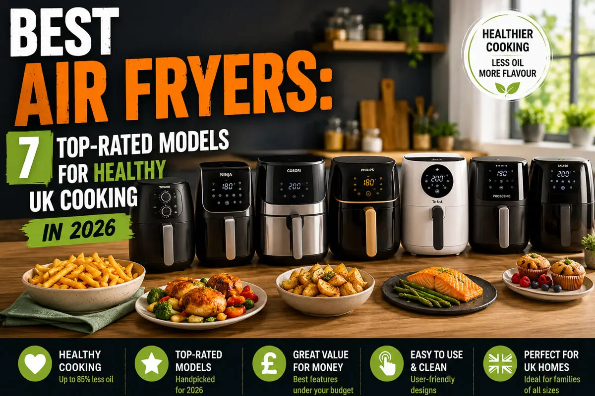 Best Air Fryers: 7 Top-Rated Models for Healthy UK Cooking in 2026