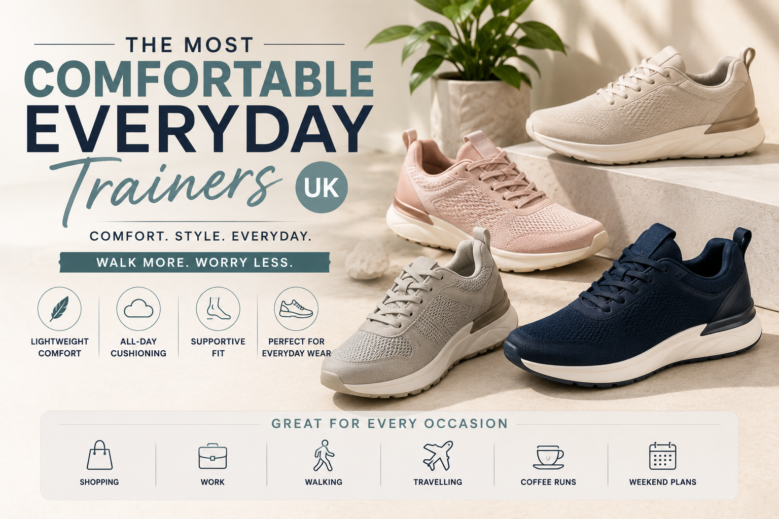 Comfortable Everyday Trainers 10 Stylish Picks Under £100 for Effortless UK Style