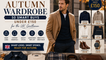 Men’s Autumn Wardrobe: 50 Smart Buys Under £150 for the UK Gentleman