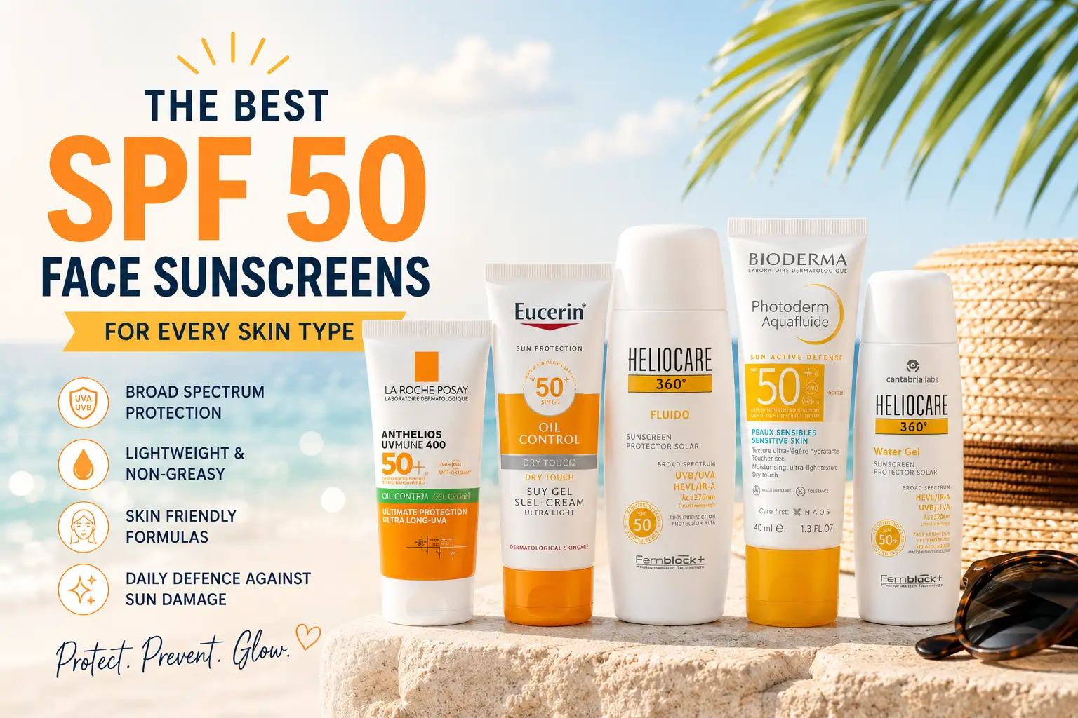 SPF 50 Face Sunscreen 9 Best Picks for Daily UK Protection