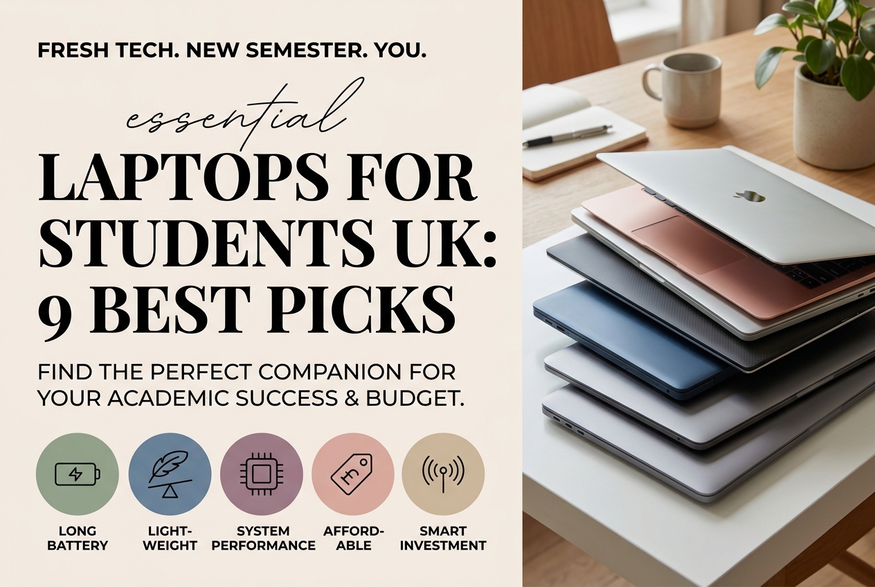 Laptops for Students UK: 9 Best Picks to Power Your Academic Success