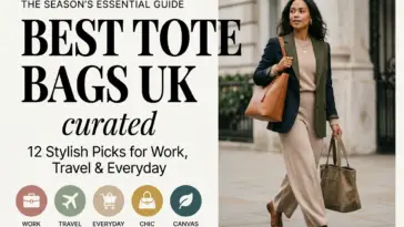 Best Tote Bags UK: 12 Stylish Picks for Work, Travel & Everyday