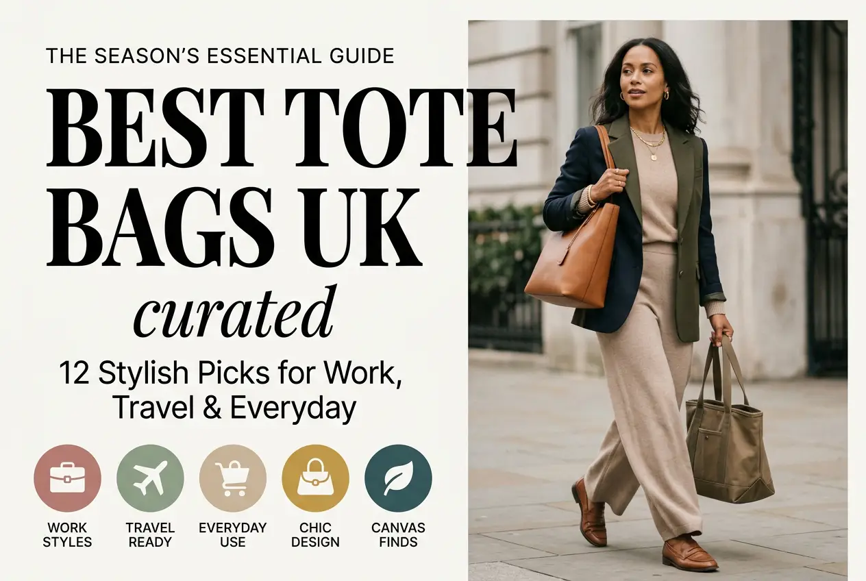 Best Tote Bags UK: 12 Stylish Picks for Work, Travel & Everyday