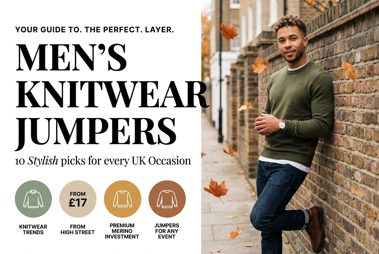 Men's Knitwear Jumpers: 10 Stylish Picks for Every UK Occasion