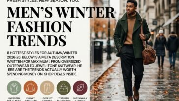 Men's Winter Fashion Trends: 8 Hottest Styles for Autumn/Winter 2026-26
