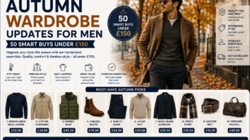 Autumn Wardrobe Updates for Men 50 Smart Buys Under £150