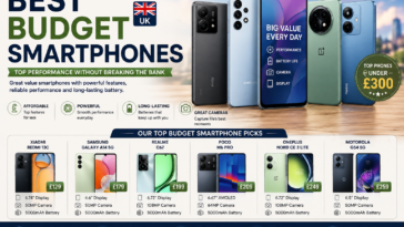 Best Budget Smartphones UK 7 Top Deals Under £300 for 2026