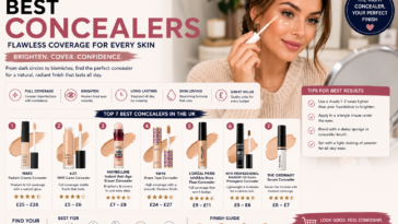 Best Concealers 10 Top Picks for Dark Circles & Blemishes in the UK
