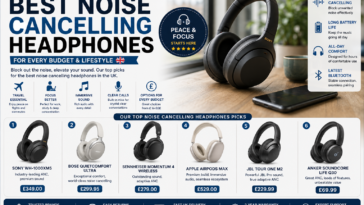 Best Noise-Cancelling Headphones UK 5 Top Picks to Silence Your Commute & Boost Focus