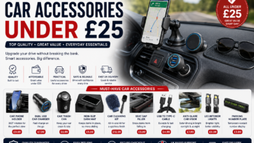 Car Accessories Under £25 15 Must-Have Upgrades for Every UK Driver
