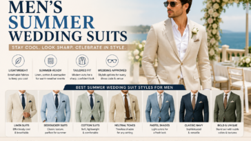 Men’s Summer Wedding Suits: 10 Best Picks to Stay Cool & Stylish in 2026