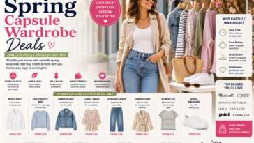 Spring Capsule Wardrobe Deals 14 Timeless Pieces Starting at Just $15