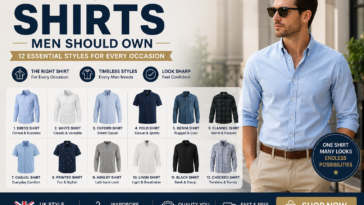 Types of Shirts Men Should Own 12 Essential Styles for Every Occasion