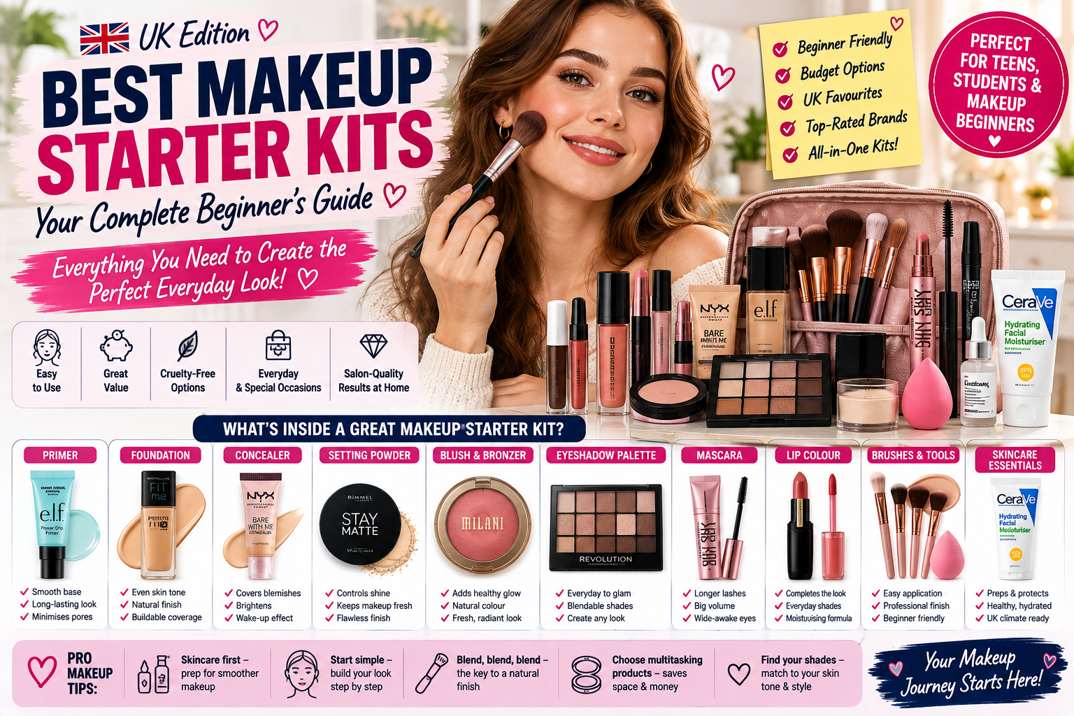 UK Makeup Starter Kit Guide