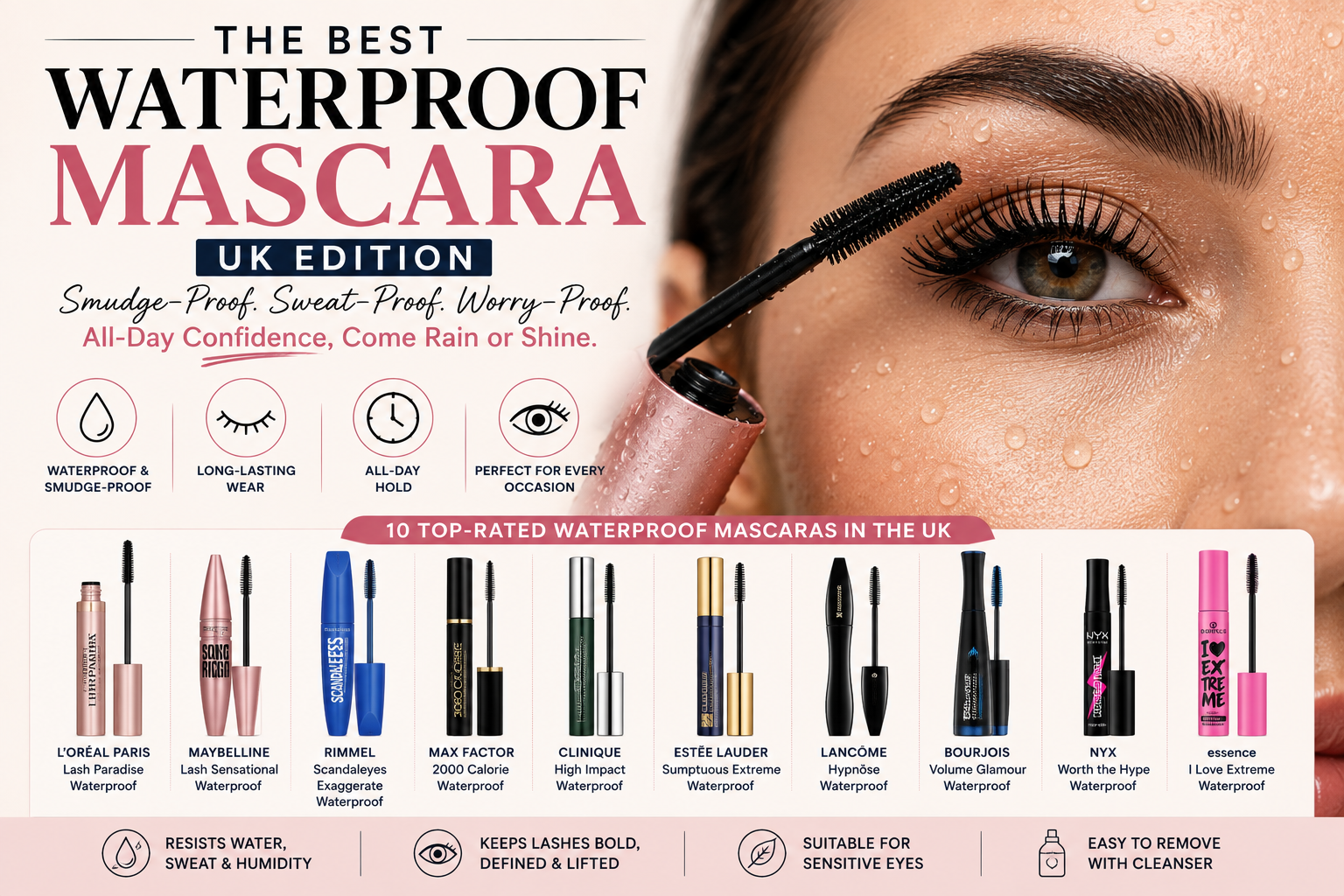 Waterproof Mascara 7 Best Smudge-Proof & Long-Lasting Picks for UK Shoppers