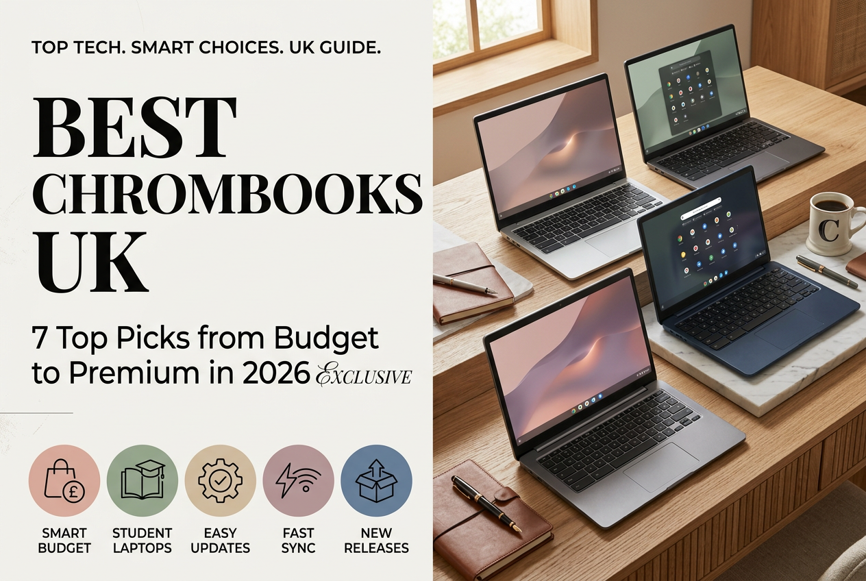 Best Chromebooks UK: 7 Top Picks from Budget to Premium in 2026