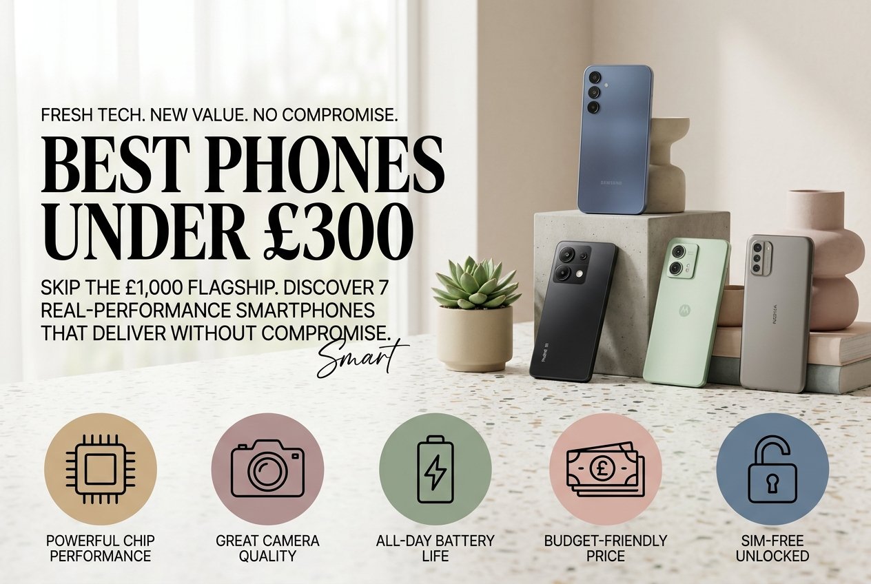 Best Phones Under £300: 7 Budget Smartphones That Don't Compromise