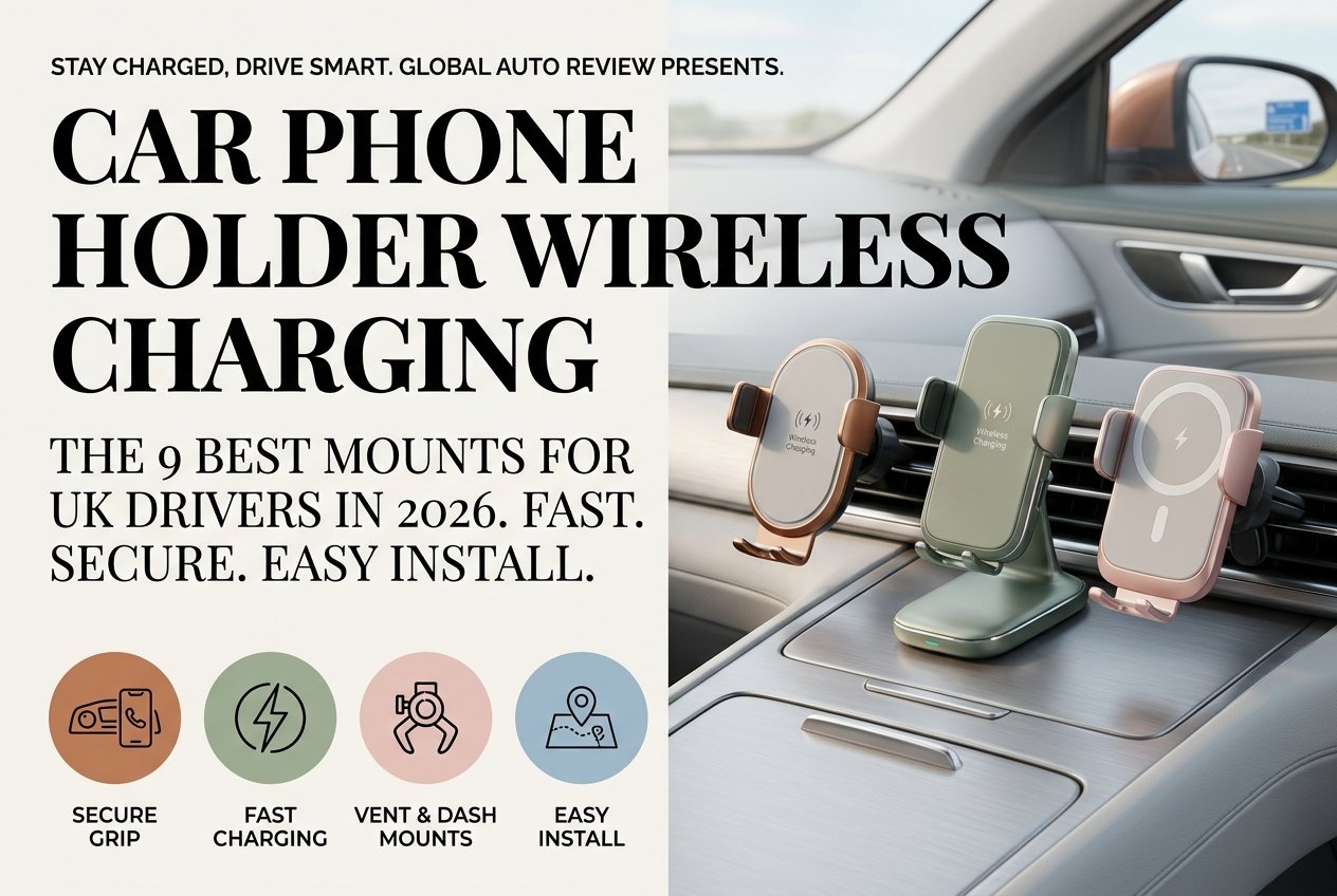 Car Phone Holder Wireless Charging: 9 Best Mounts for UK Drivers in 2026