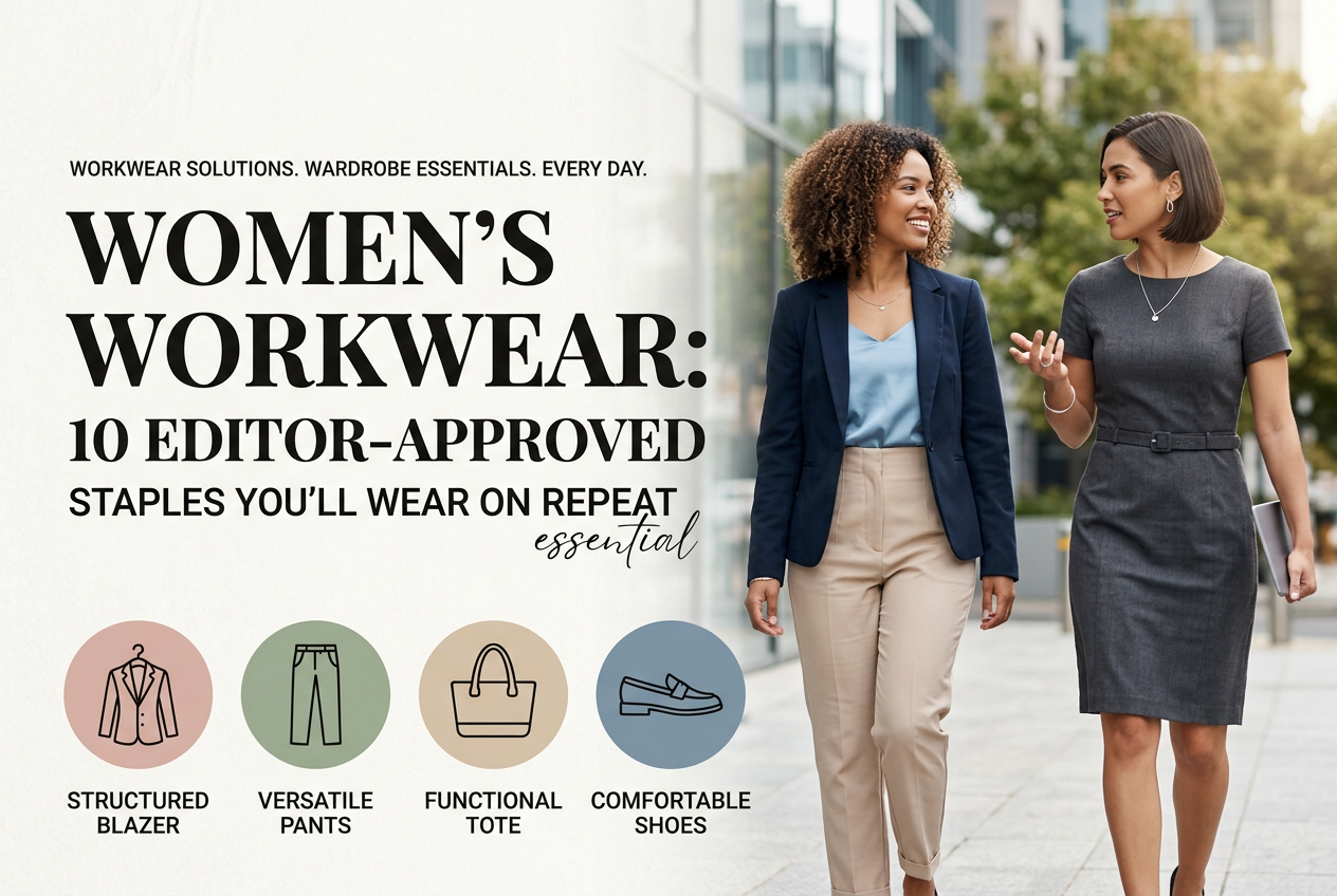 Women's Workwear: 10 Editor-Approved Staples You'll Wear on Repeat — women's workwear essentials