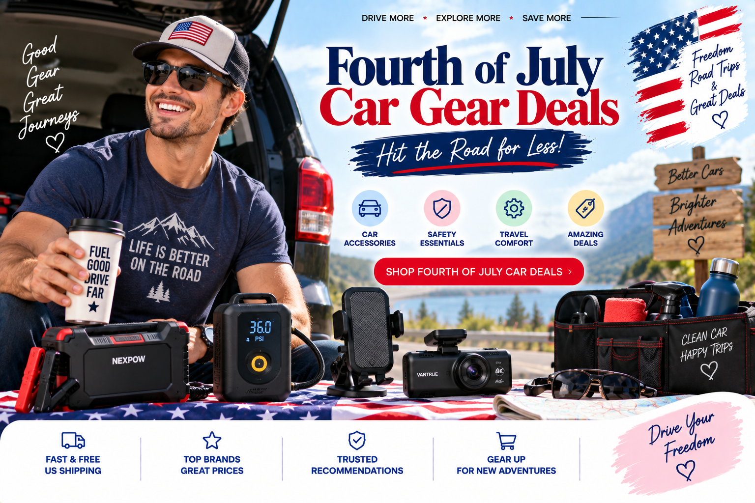 Automotive Gear Deals 10 Amazing Savings for Summer Driving