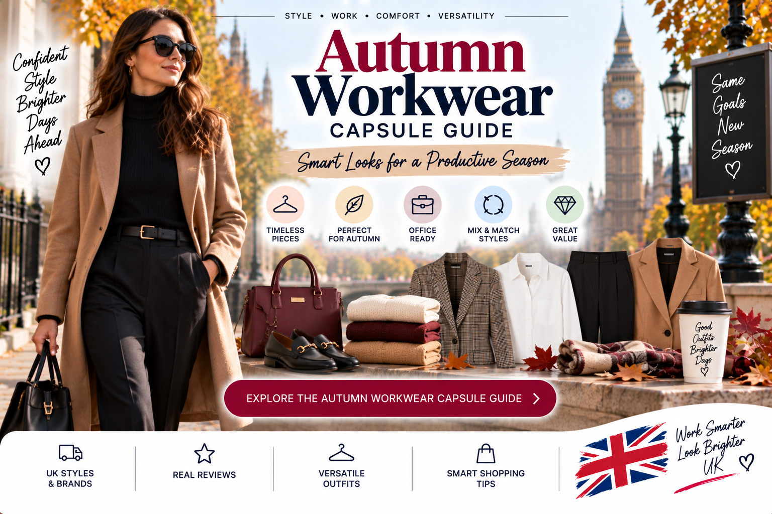 Autumn Workwear Capsule 10 Essential Pieces Under £100
