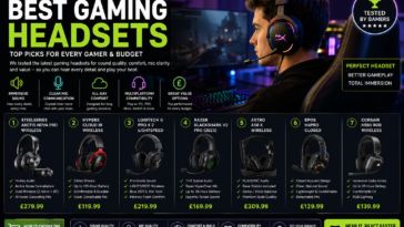 Best Gaming Headsets UK: 9 Top Wireless and Wired Picks for Every Gamer