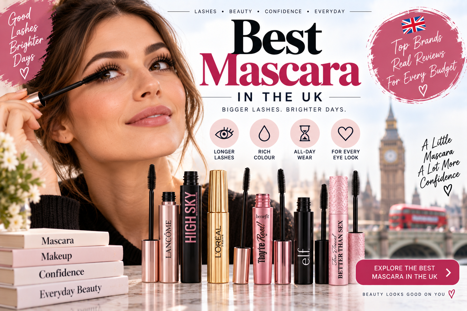 Best Mascara UK 21 Top-Rated Picks for Every Lash Type & Budget