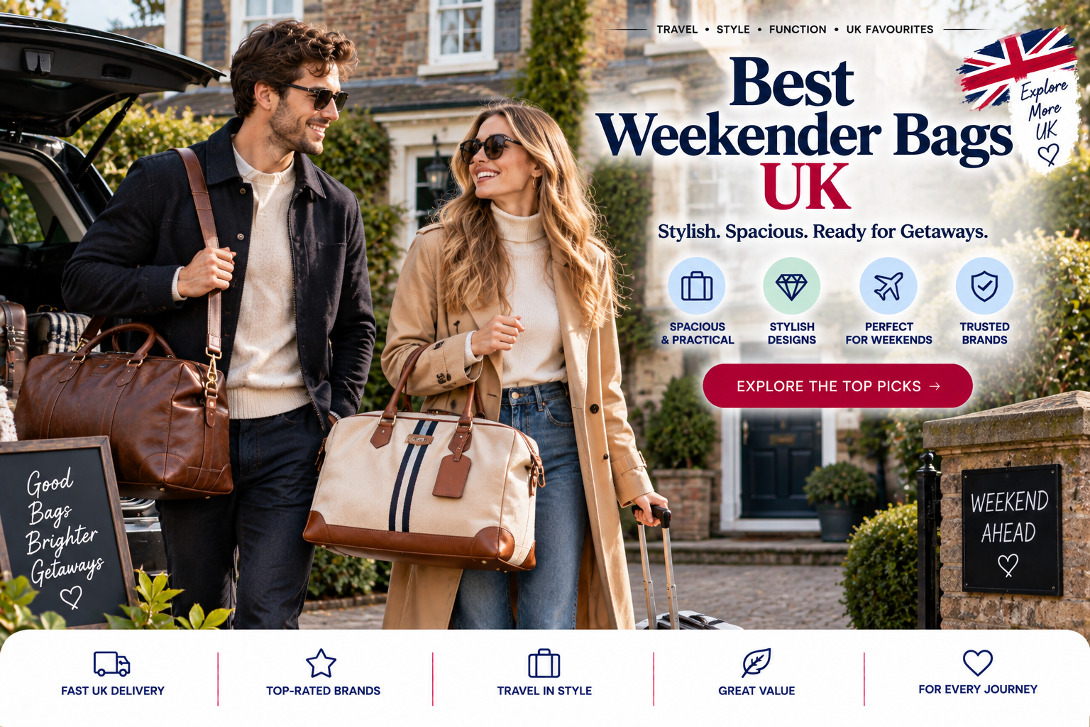 Best Weekender Bags 12 Expert-Tested Picks for UK Getaways