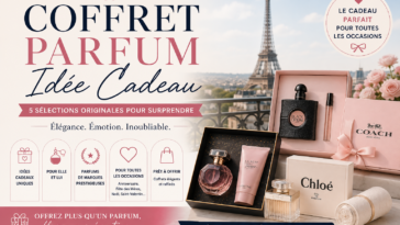 Coffret Parfum Idée Cadeau 5 Sélections Originales pour Surprendre