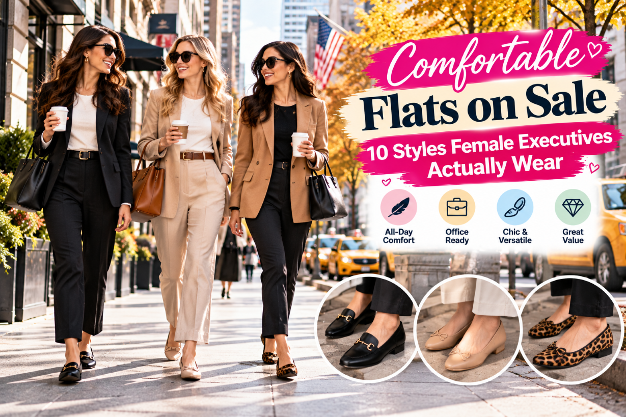 Comfortable Flats on Sale 10 Styles Female Executives Actually Wear