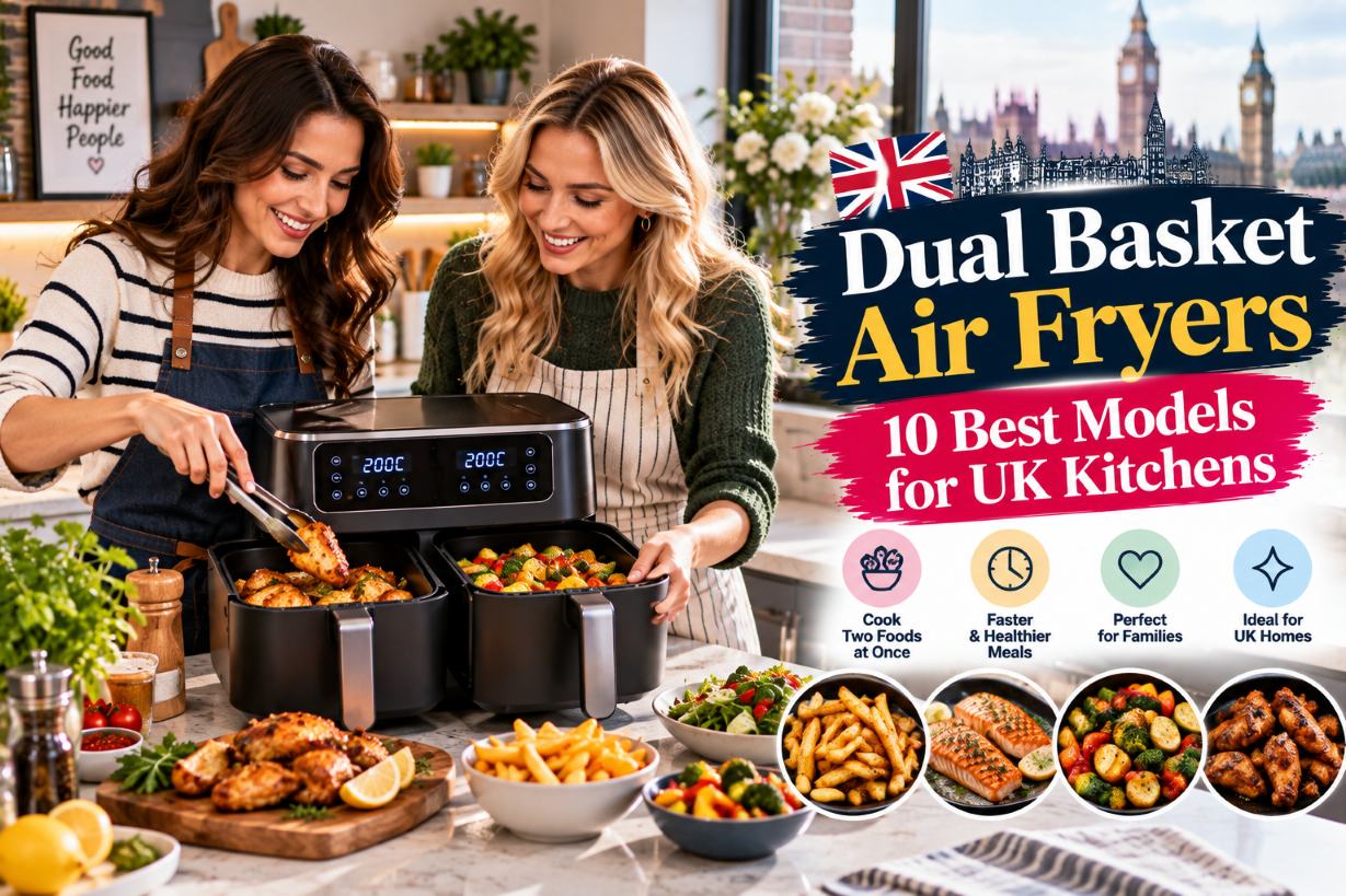 Dual Basket Air Fryers 10 Best Models for UK Kitchens
