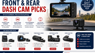 Front and Rear Dash Cam 5 Best Dual Dash Cams of 2026 for Complete Protection