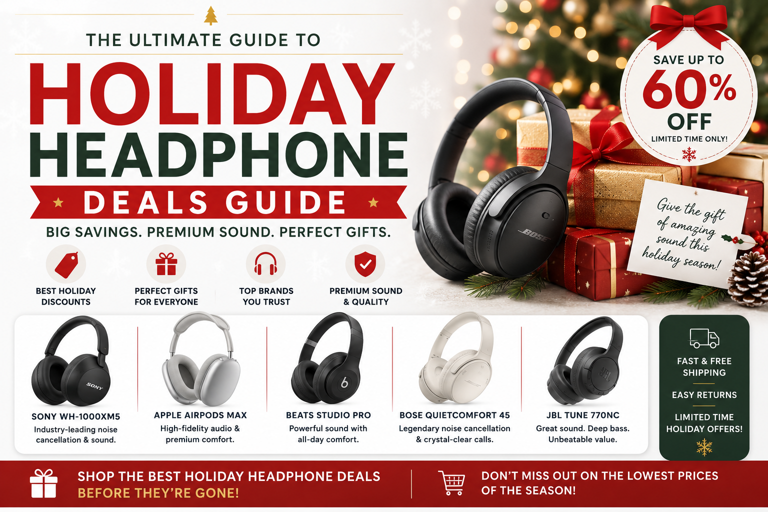 Holiday Headphone Deals What to Expect for Black Friday & Beyond