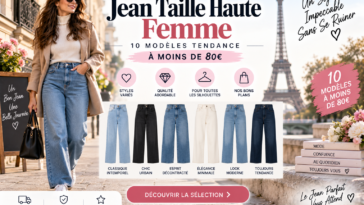 Jean Taille Haute Femme 10 Modèles Tendance à Moins de 80€ pour un Style Impeccable
