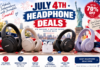 July 4th Headphone Deals: Last Chance Savings on Apple, Bose & JBL