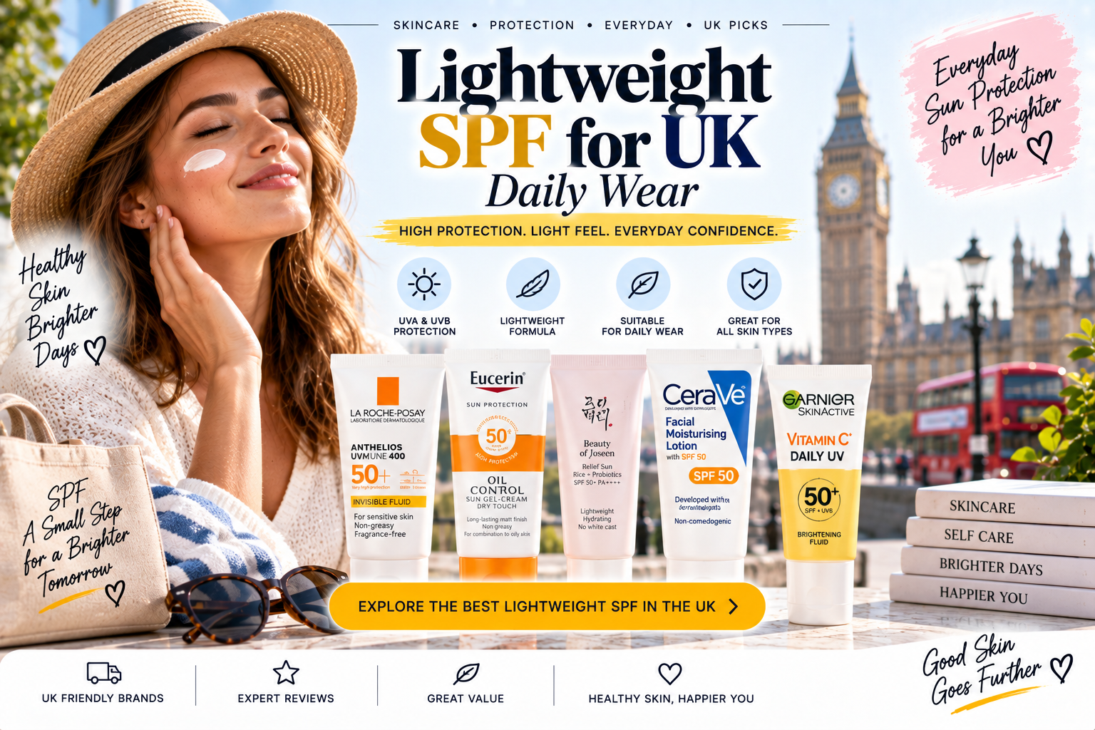 Lightweight SPF UK 10 Best Barely-There Sunscreens That Actually Protect