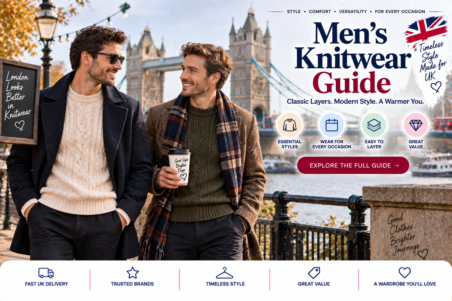 Men’s Knitwear Guide 7 Styles for Every Season & Occasion