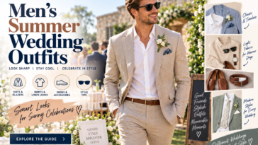 Men’s Summer Wedding Attire: 11 Stylish Looks for UK Guests
