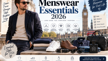 Menswear Essentials 2026 9 Wardrobe Staples Every UK Man Needs