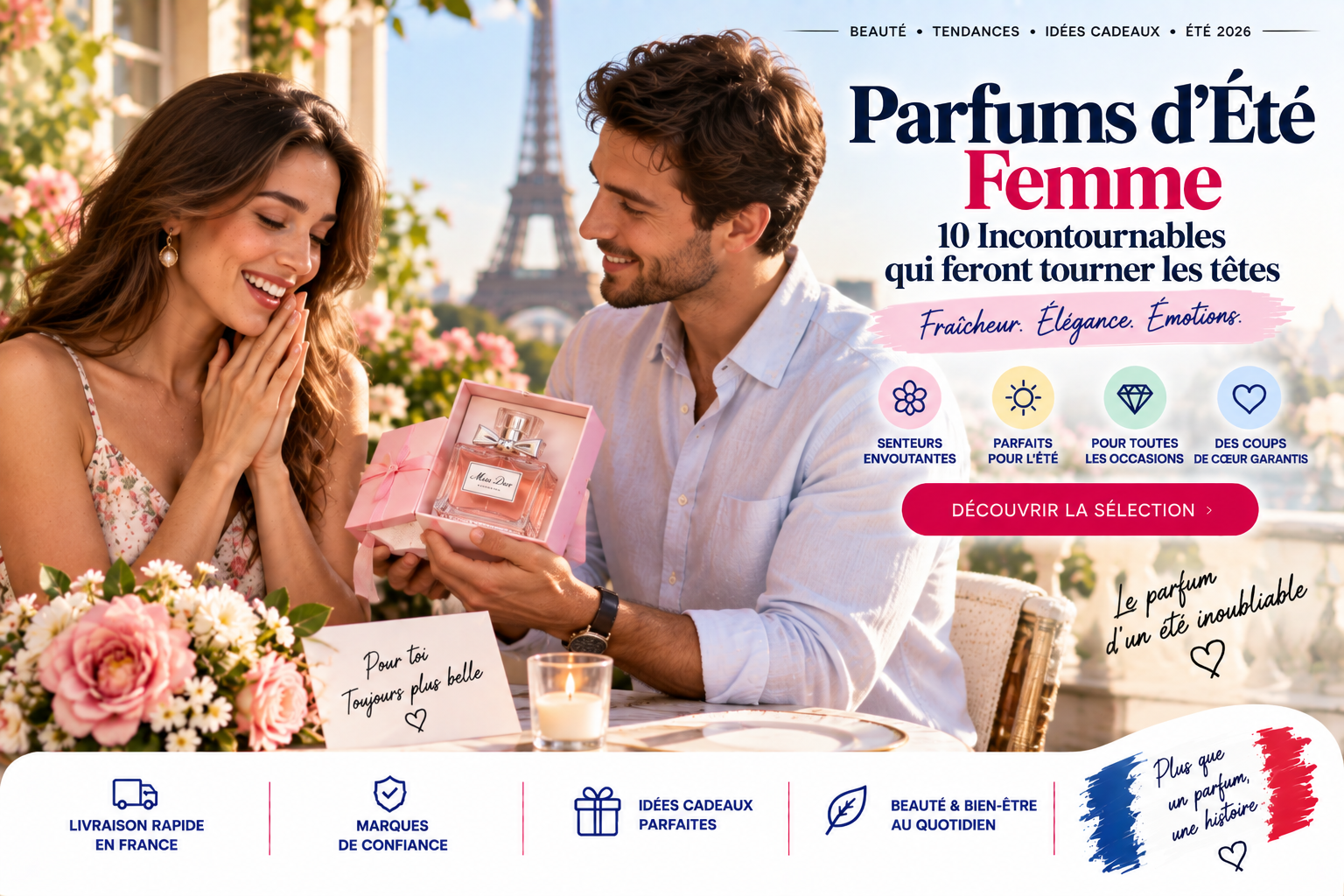 Parfum été femme 10 incontournables qui feront tourner les têtes