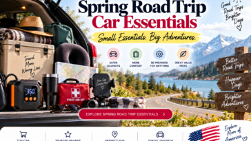 Spring Car Essentials 12 Must-Have Accessories for Your Best Road Trip Yet