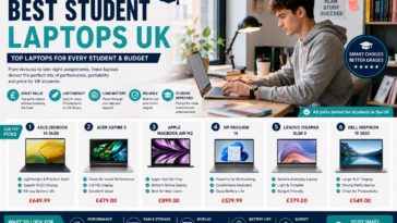 Student Laptops 8 Best UK Picks for Every Budget & Course in 2026