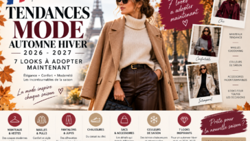 Tendances Mode Automne-Hiver 2026-2027 - 7 Looks à Adopter Maintenant